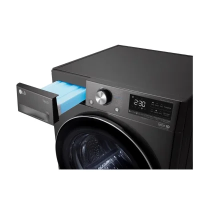 (จัดส่งฟรีพร้อมติดตั้ง) LG เครื่องอบผ้าฝาหน้า  ความจุซัก 10 กก. พร้อม Smart WI-FI รุ่น RV10VHP2B อินเวอร์เตอร์