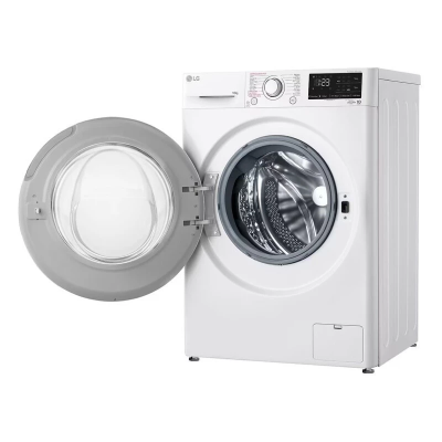 (จัดส่งฟรีพร้อมติดตั้ง) LG เครื่องซักผ้าฝาหน้า ระบบ AI DD™ ความจุซัก 10 กก.รุ่น FV1410S5WG1 สีขาว  พร้อม Smart Diagnosis ตรวจสอบปัญหาผ่านมือถือ