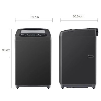 (ส่งฟรีพร้อมติดตั้ง) LG เครื่องซักผ้าฝาบน ระบบ Inverter ความจุซัก 12 กก. รุ่น T2312VSPB