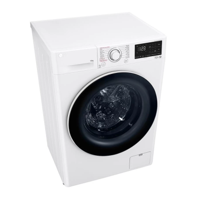 (จัดส่งฟรีพร้อมติดตั้ง) LG เครื่องซักผ้าฝาหน้า ระบบ AI DD™ ความจุซัก 10 กก.รุ่น FV1410S5WG1 สีขาว  พร้อม Smart Diagnosis ตรวจสอบปัญหาผ่านมือถือ