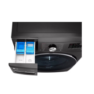 (จัดส่งฟรีพร้อมติดตั้ง) LG เครื่องซักผ้าฝาหน้า ระบบ AI DD™ ความจุซัก 24 กก.พร้อม Smart WI-FI รุ่น F2725SVRB สีดำ