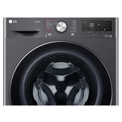 (จัดส่งฟรีพร้อมติดตั้ง) LG เครื่องซักผ้าฝาหน้า ระบบ AI DD™ พร้อม Smart WI-FI control ความจุซัก 15 กก.อบ กก. รุ่น FV1413H4M