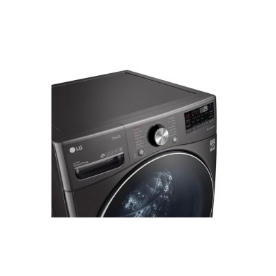 (จัดส่งฟรีพร้อมติดตั้ง) LG เครื่องซักผ้าฝาหน้า ระบบ AI DD™ ความจุซัก 24 กก.พร้อม Smart WI-FI รุ่น F2725SVRB สีดำ
