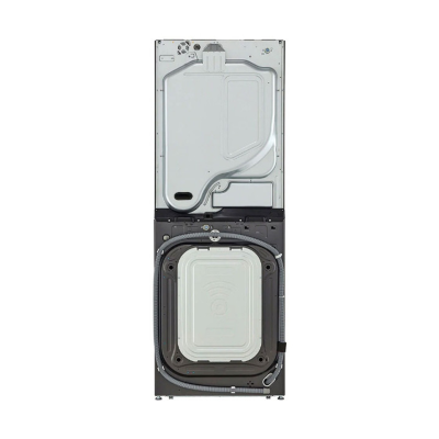 (จัดส่งฟรีพร้อมติดตั้ง) LG ตู้ซักผ้าและอบผ้าฝาหน้า WashTower ซัก 21 กก./อบ 16 กก. รุ่น WT2116SHBB  สีดำ