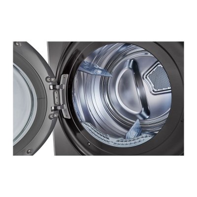 (จัดส่งฟรีพร้อมติดตั้ง) LG ตู้ซักผ้าและอบผ้าฝาหน้า WashTower ซัก 21 กก./อบ 16 กก. รุ่น WT2116SHBB  สีดำ