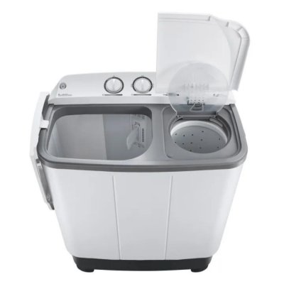 (จัดส่งฟรีพร้อมติดตั้ง) LG เครื่องซักผ้า 2 ถัง รุ่น P800NONP ซัก 8 กก. ถังปั่นหมาด 4.5 กก.