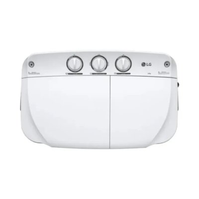 (จัดส่งฟรีพร้อมติดตั้ง) LG เครื่องซักผ้า 2 ถัง รุ่น P800NONP ซัก 8 กก. ถังปั่นหมาด 4.5 กก.