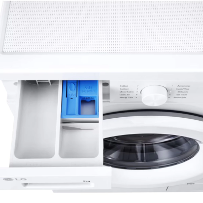 (จัดส่งฟรีพร้อมติดตั้ง) LG เครื่องซักผ้าฝาหน้า ความจุซัก 8 กก.รุ่น FB1208S6W