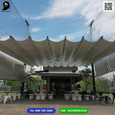 หลังคาเลื่อนผ้าใบ