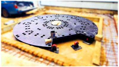 แท่นหมุนรถยนต์