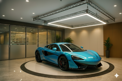 แท่นหมุนรถยนต์