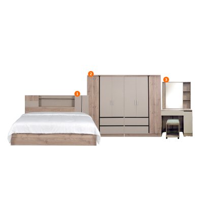 ชุดห้องนอน 6 ฟุต " รุ่น K6033 "