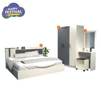 ชุดห้องนอน 6 ฟุต "รุ่น WINNER "