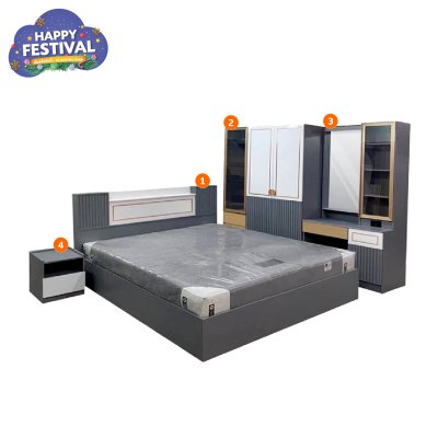 ชุดห้องนอน 6 ฟุต "รุ่น GARCIA"