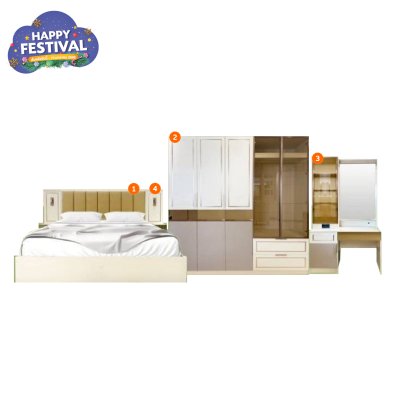 ชุดห้องนอน 6 ฟุต " รุ่น AMANDA "