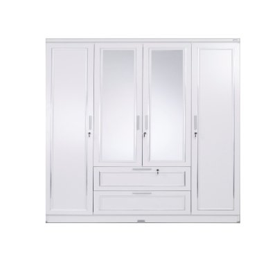 ตู้เสื้อผ้า 4 บานเปิด " รุ่น WM6041 "