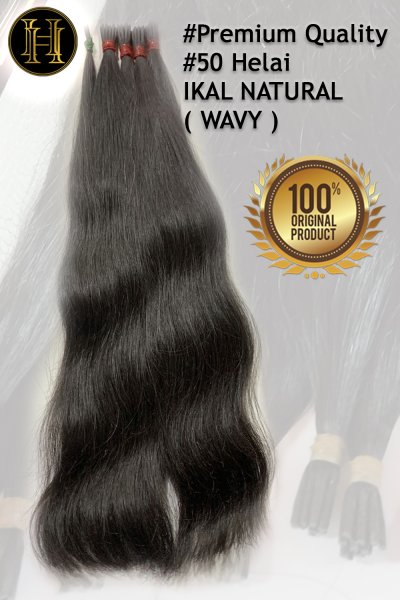 Hair Extension Ikal Natural