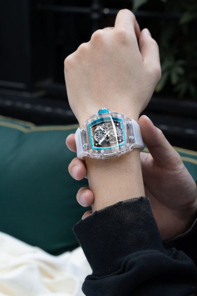 Exquisite Tourbillon (Polar Blue)