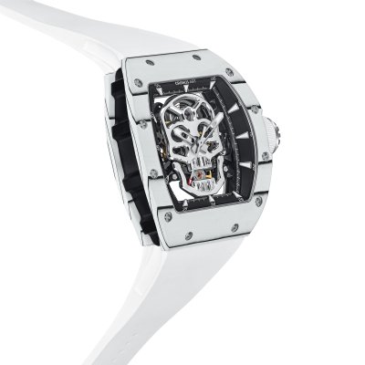 Gem Skull (Silver Bone White)