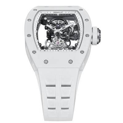Prestige Ceramic Tourbillon (Ceramic White)