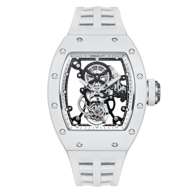 Prestige Ceramic Tourbillon (Ceramic White)