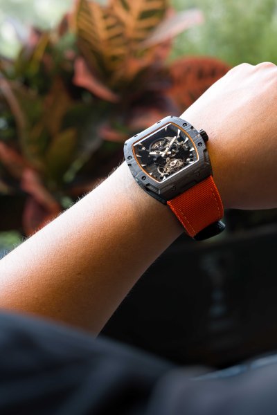 Razorline Tourbillon (Lava Orange)