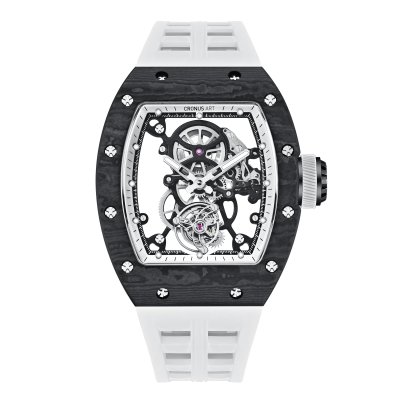 Prestige Carbon Fiber Tourbillon (Snow Peak White)