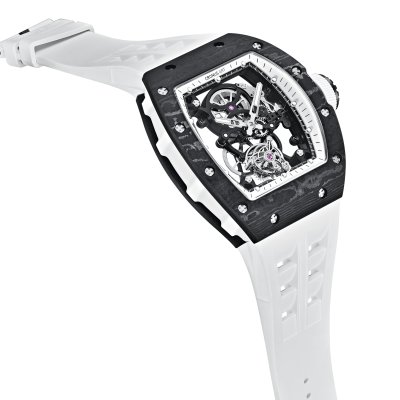Prestige Carbon Fiber Tourbillon (Snow Peak White)