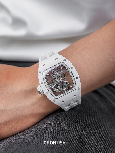 Prestige Ceramic Tourbillon (Ceramic White)