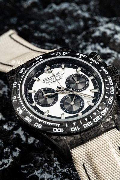 Chrono Racing Daytona (Black Carbon Fiber Panda)