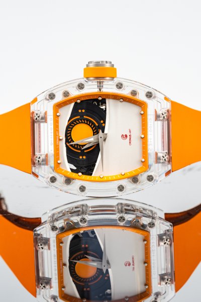 Transparent orange