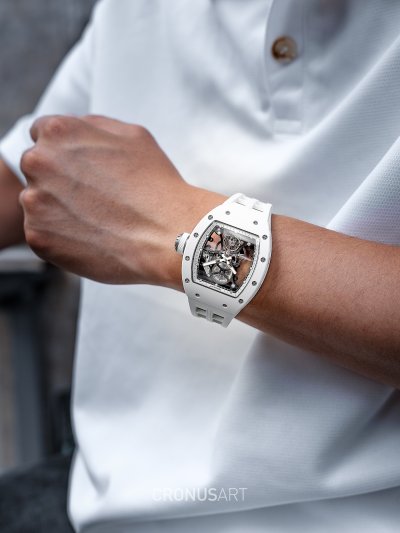 Prestige Ceramic Tourbillon (Ceramic White)