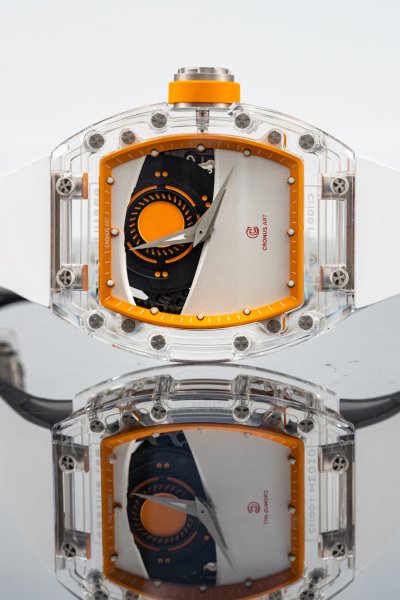 Transparent orange