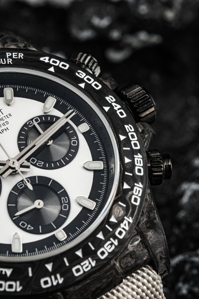 Chrono Racing Daytona (Black Carbon Fiber Panda)