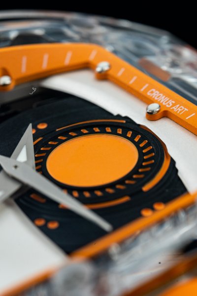 Transparent orange