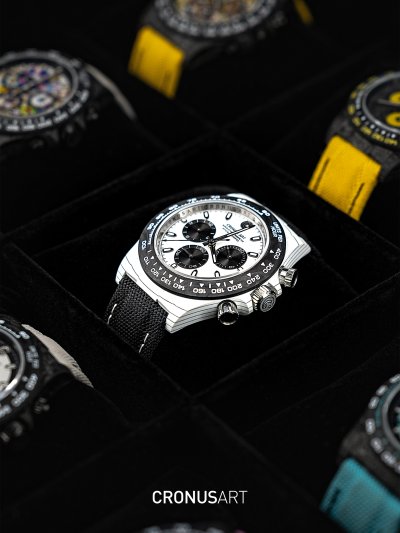 Chrono Racing Daytona (White Carbon Fiber Panda)