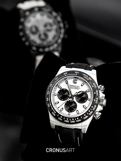 Chrono Racing Daytona (White Carbon Fiber Panda)