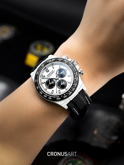 Chrono Racing Daytona (White Carbon Fiber Panda)
