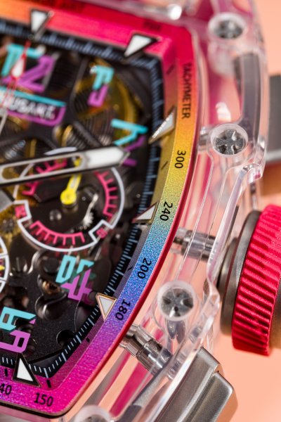 Aurora Time Tunnel (Rose red)