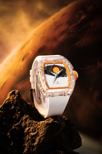 Transparent orange