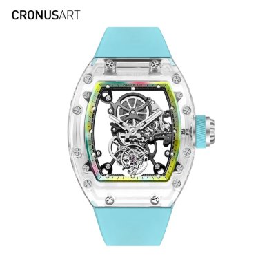 Exquisite Tourbillon (Mint Mambo Blue)