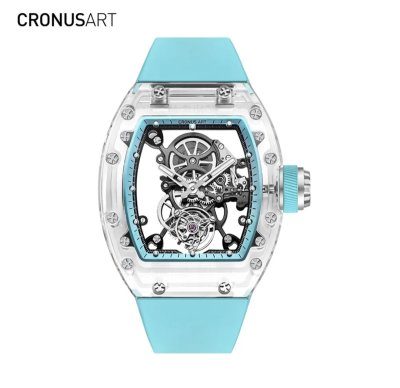 Exquisite Tourbillon (Mint Blue)