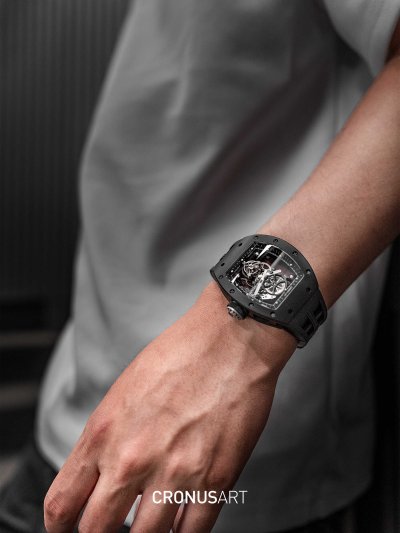 Prestige Ceramic Tourbillon (Slate Black)