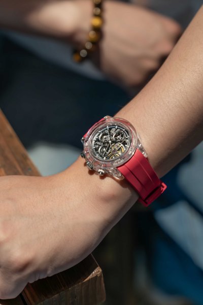 Chrono Legend (Rosé Red)