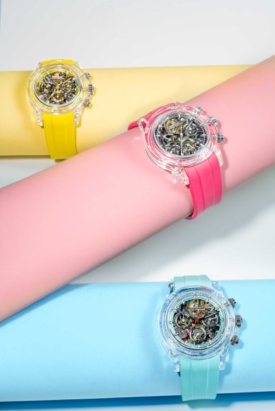 Chrono Legend (Rosé Red)