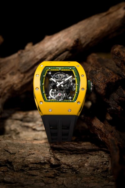 Prestige Ceramic Tourbillon (Yellow Green)