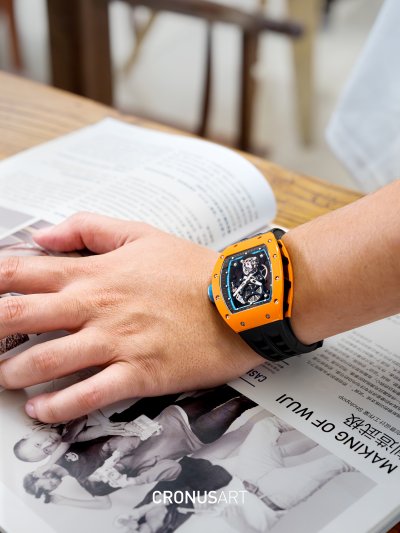 Prestige Ceramic Tourbillon (Midsummer Orange)