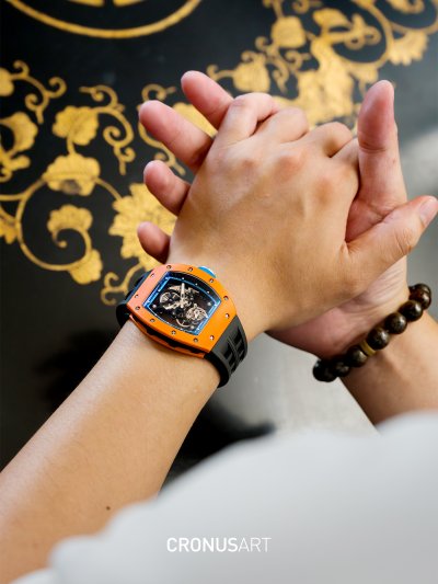 Prestige Ceramic Tourbillon (Midsummer Orange)