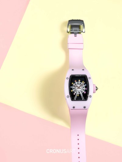 Ferris Wheel (Pink Ceramic)