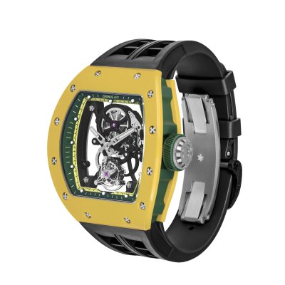 Prestige Ceramic Tourbillon (Yellow Green)